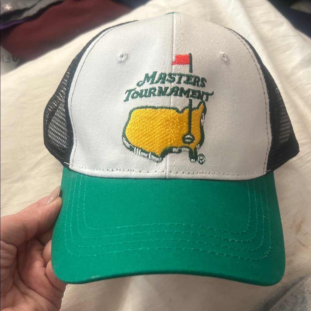 Masters Green And White Tournament Hat